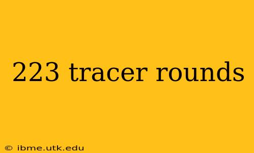 223 tracer rounds
