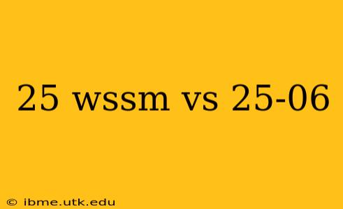25 wssm vs 25-06