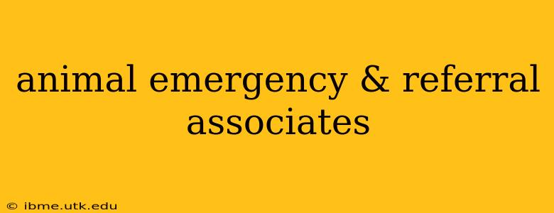 animal emergency & referral associates