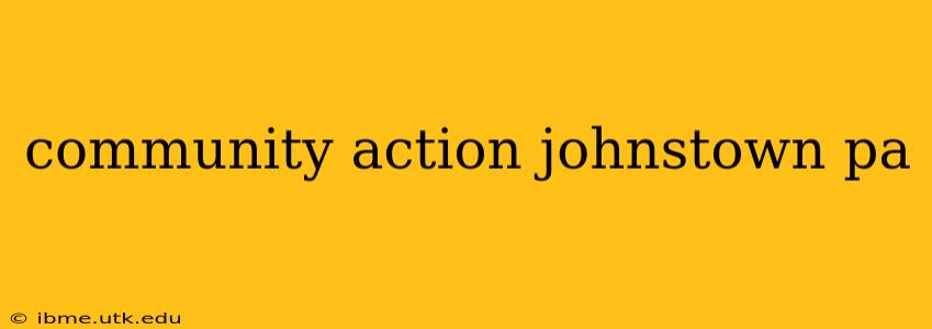 community action johnstown pa