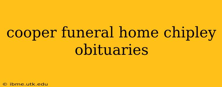 cooper funeral home chipley obituaries