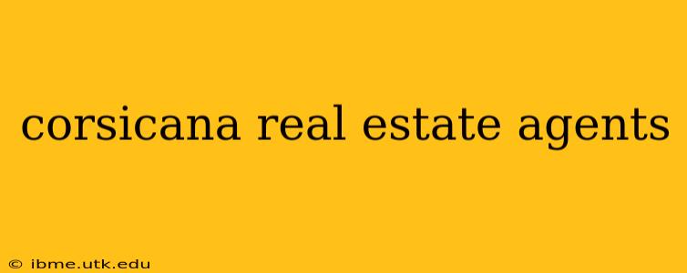 corsicana real estate agents