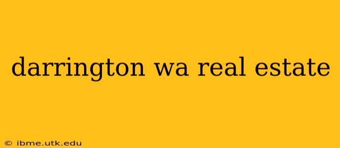 darrington wa real estate
