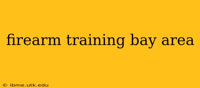 firearm training bay area