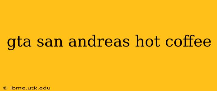 gta san andreas hot coffee