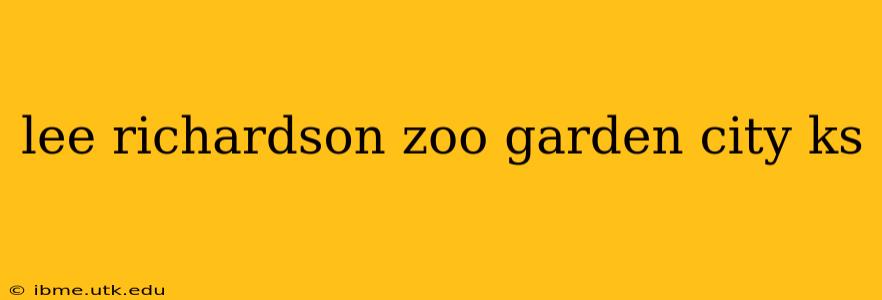 lee richardson zoo garden city ks