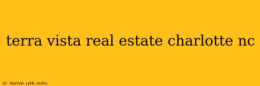 terra vista real estate charlotte nc