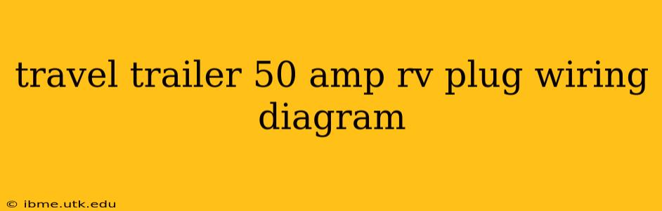travel trailer 50 amp rv plug wiring diagram