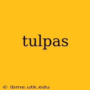 tulpas