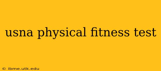 usna physical fitness test
